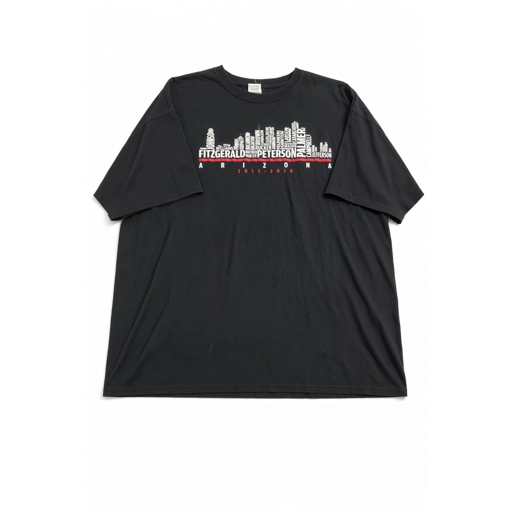 Arizona Cardinals 2015-2016 Player Name Skyline Graphic T-Shirt – Fruit of the L
